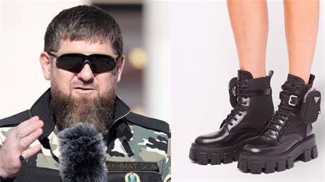 prada boots kadyrov|kadyrov fashion designer.